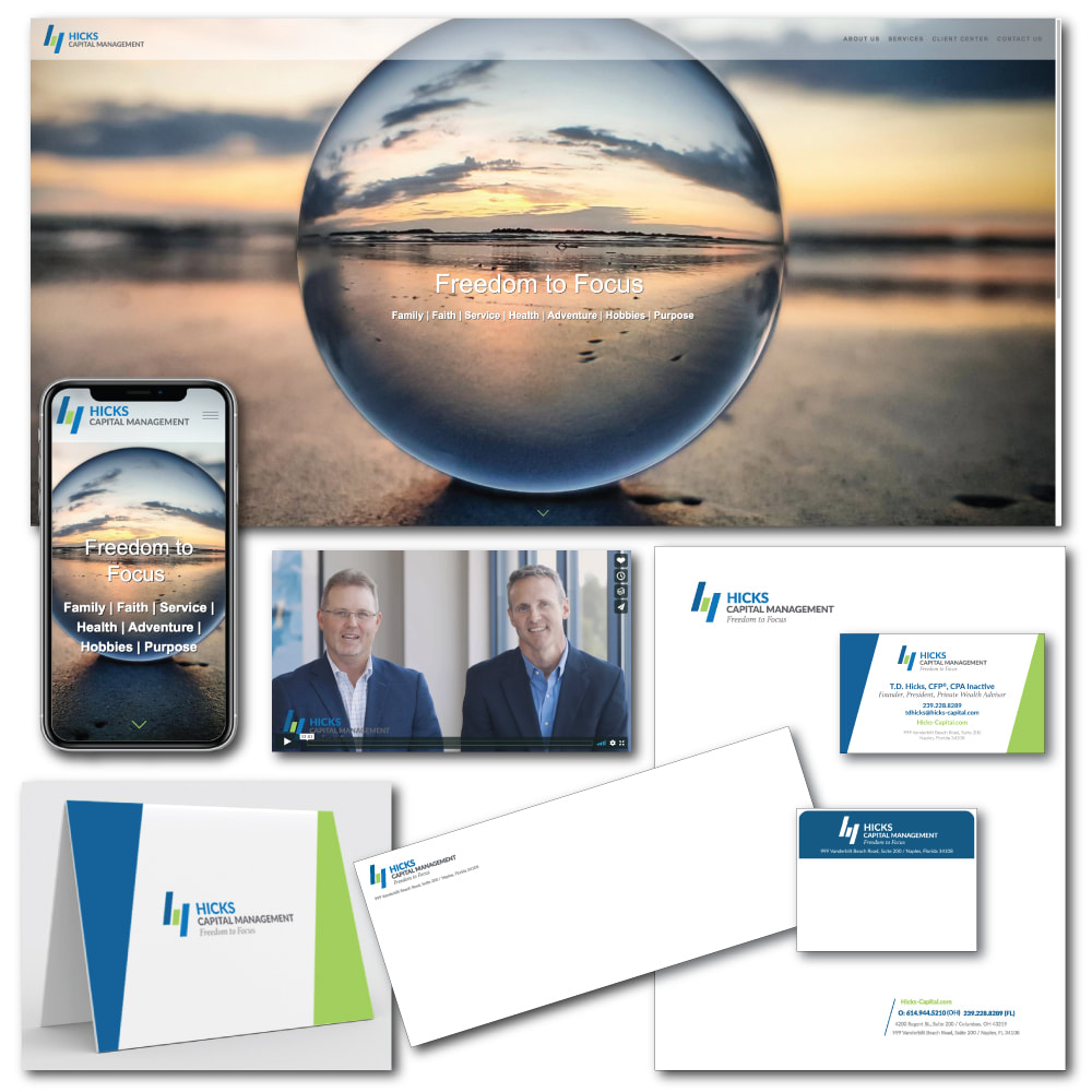 Hicks Capital Website and Collateral image